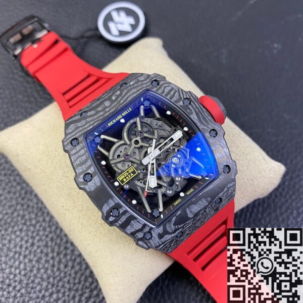 Richard Mille Watches RM35-02 V3 Red Rubber Strap ZF Factory
