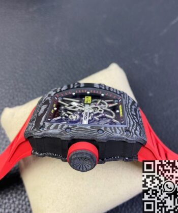 Richard Mille Watches RM35-02 V3 Red Rubber Strap ZF Factory