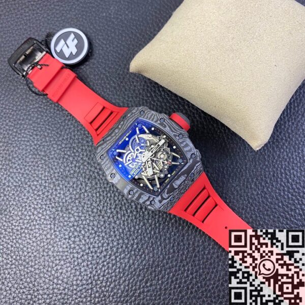 Richard Mille Watches RM35-02 V3 Red Rubber Strap ZF Factory