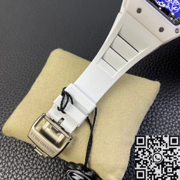 Cheapest Richard Mille RM055 White Ceramic Watch ZF Factory