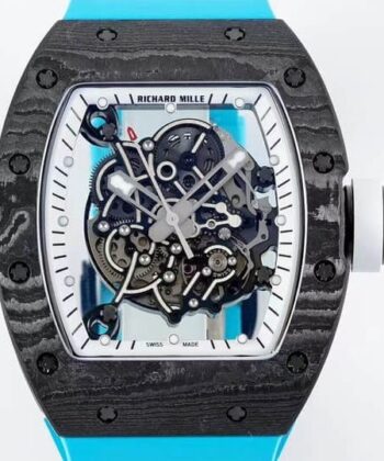 Fake Richard Mille RM055 Carbon Fibre Watch ZF Factory