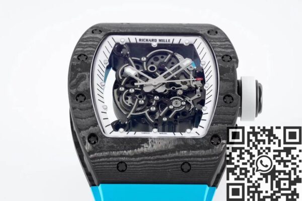 Fake Richard Mille RM055 Carbon Fibre Watch ZF Factory