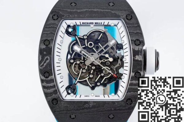 Fake Richard Mille RM055 Carbon Fibre Watch ZF Factory