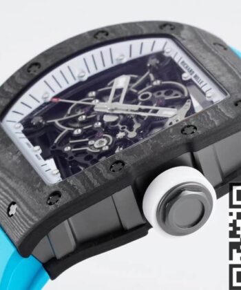 Fake Richard Mille RM055 Carbon Fibre Watch ZF Factory