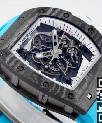 Fake Richard Mille RM055 Carbon Fibre Watch ZF Factory