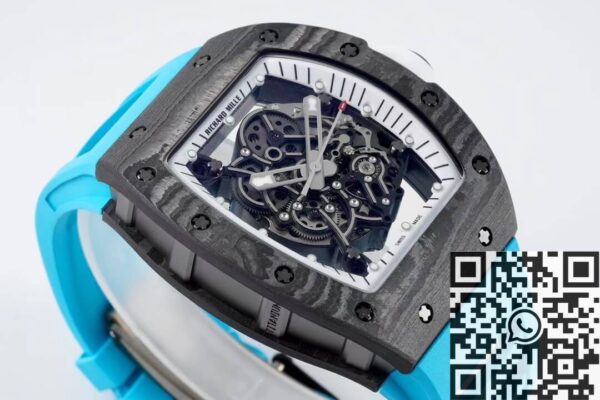 Fake Richard Mille RM055 Carbon Fibre Watch ZF Factory