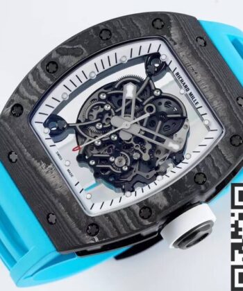 Fake Richard Mille RM055 Carbon Fibre Watch ZF Factory