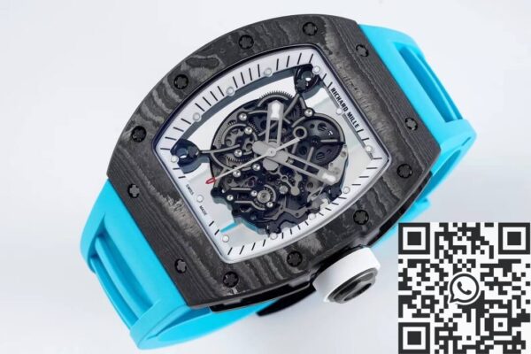 Fake Richard Mille RM055 Carbon Fibre Watch ZF Factory