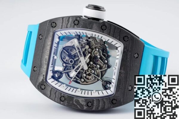 Fake Richard Mille RM055 Carbon Fibre Watch ZF Factory