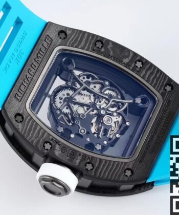 Fake Richard Mille RM055 Carbon Fibre Watch ZF Factory