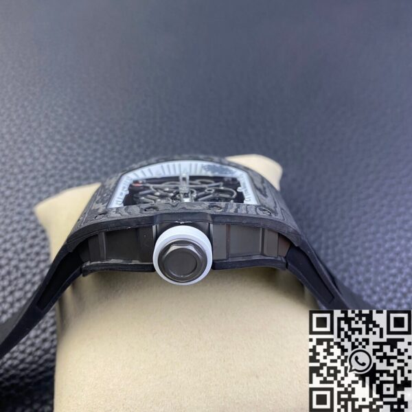 Richard Mille Replica RM055 Black Rubber Strap ZF Factory