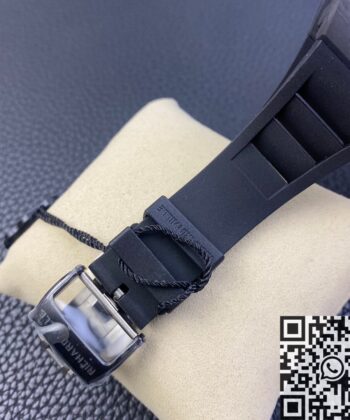 Richard Mille Replica RM055 Black Rubber Strap ZF Factory