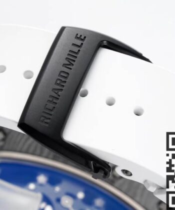 Richard Mille Men's Watches RM055 White Rubber Strap ZF