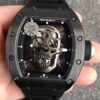 Richard Mille Cheapest Watch RM052-01 Black Ceramic Skull Dial