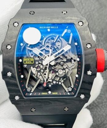 Richard Mille Timepiece RM35-02 V3 Black Rubber Strap Watch