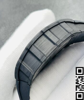 Richard Mille Timepiece RM35-02 V3 Black Rubber Strap Watch