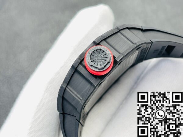 Richard Mille Timepiece RM35-02 V3 Black Rubber Strap Watch