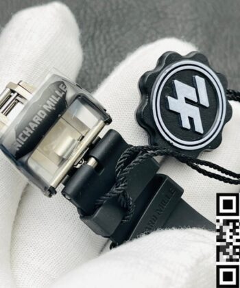 Richard Mille Timepiece RM35-02 V3 Black Rubber Strap Watch
