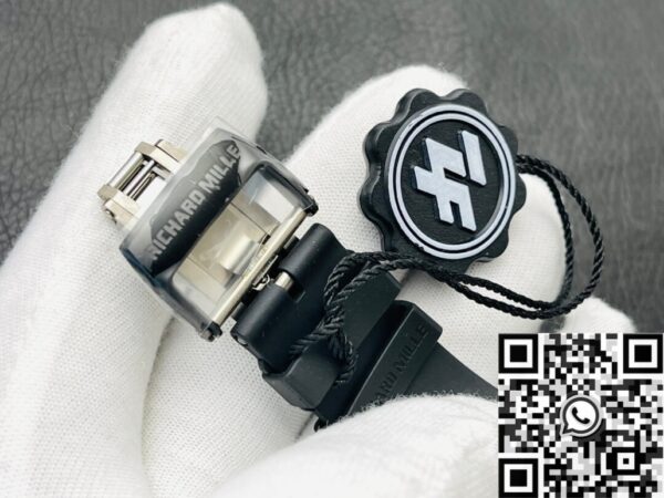 Richard Mille Timepiece RM35-02 V3 Black Rubber Strap Watch