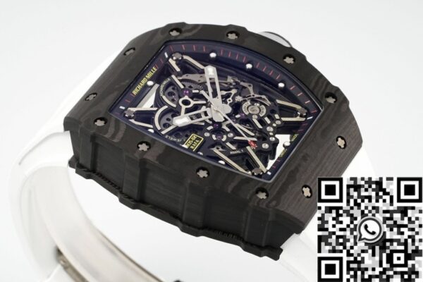 Richard Mills Watch RM35-02 V3 White Rubber Strap ZF Factory