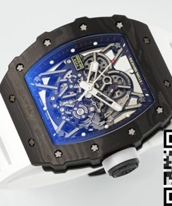 Richard Mills Watch RM35-02 V3 White Rubber Strap ZF Factory