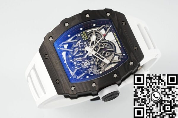 Richard Mills Watch RM35-02 V3 White Rubber Strap ZF Factory