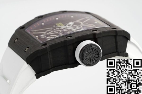 Richard Mills Watch RM35-02 V3 White Rubber Strap ZF Factory