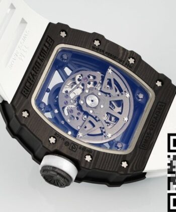 Richard Mills Watch RM35-02 V3 White Rubber Strap ZF Factory
