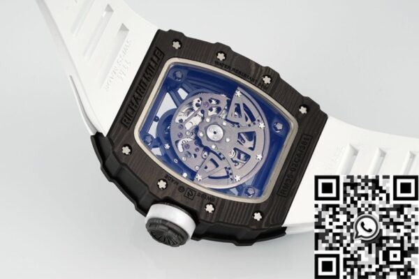 Richard Mills Watch RM35-02 V3 White Rubber Strap ZF Factory