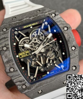 Richard Mille Person RM35-02 White Strap Watch ZF Factory