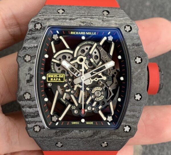 Richard Mille Store​ RM35-02 Red Strap Watch ZF Factory