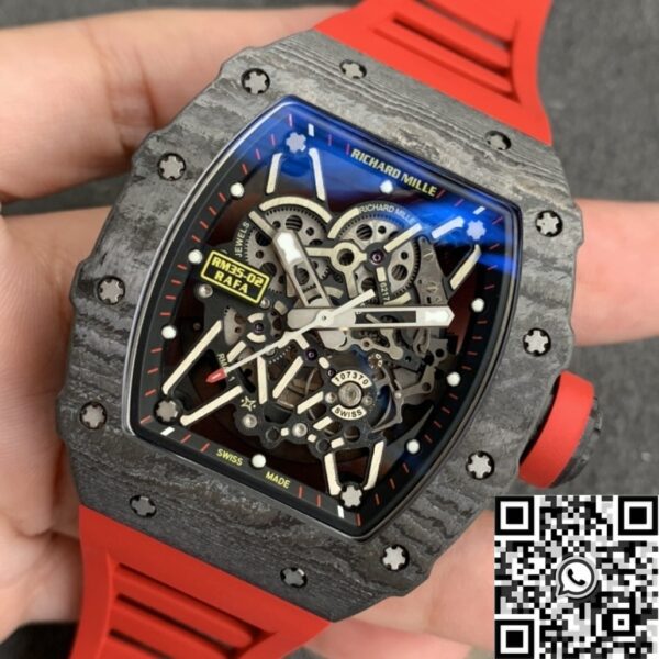 Richard Mille Store​ RM35-02 Red Strap Watch ZF Factory