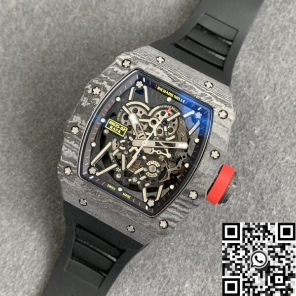 Fake Richard Mille Watch RM35-02 Carbon Fiber Case ZF Factory