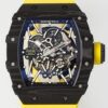 Richard Mille Imitation Watches RM35-02 Yellow Strap ZF Factory