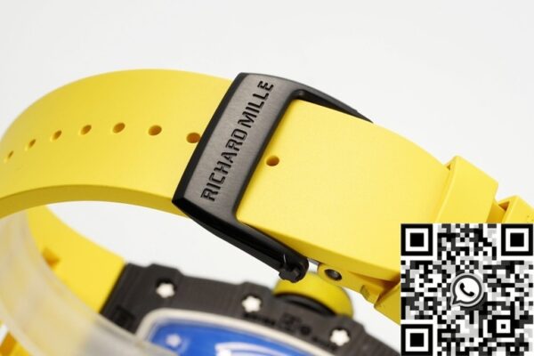 Richard Mille Imitation Watches RM35-02 Yellow Strap ZF Factory
