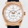 Rolex Watch Sky Dweller​ M326235-0004 Rose Gold Bezel White