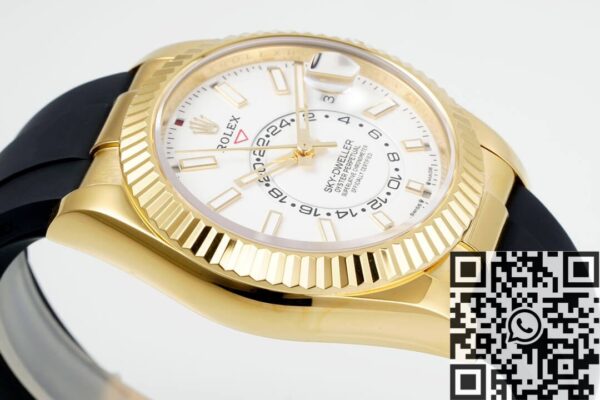 Rolex Sky Dweller Cost M336238-0003 Gold Watch Case White