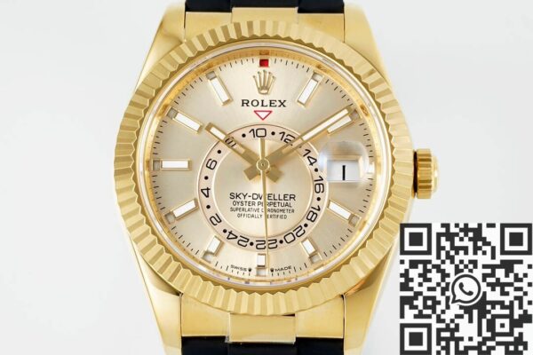 Gold Rolex Sky Dweller​ M336238-0001 Gold Watch Case ZF