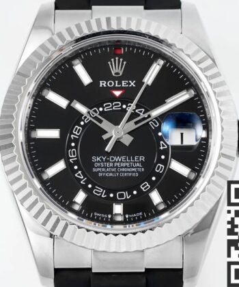 Rolex Sky Dweller Black M336239-0002 Black Dial Watch ZF