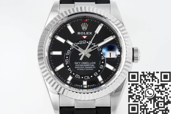 Rolex Sky Dweller Black M336239-0002 Black Dial Watch ZF