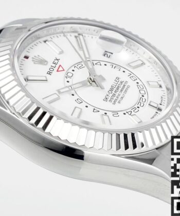 Rolex Sky Dweller Replica M336239-0003 White Dial Watch ZF