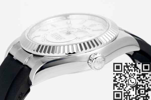 Rolex Sky Dweller Replica M336239-0003 White Dial Watch ZF