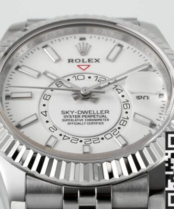Rolex Sky Dweller Watch M336934-0004 White Dial ZF Factory
