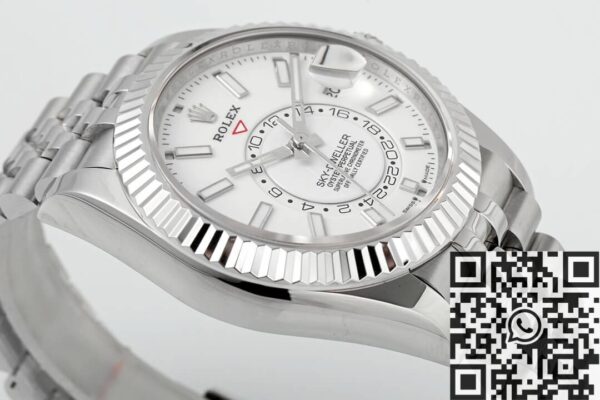 Rolex Sky Dweller Watch M336934-0004 White Dial ZF Factory