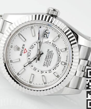 Rolex Sky Dweller Watch M336934-0004 White Dial ZF Factory