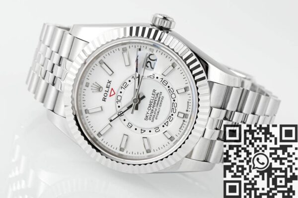 Rolex Sky Dweller Watch M336934-0004 White Dial ZF Factory