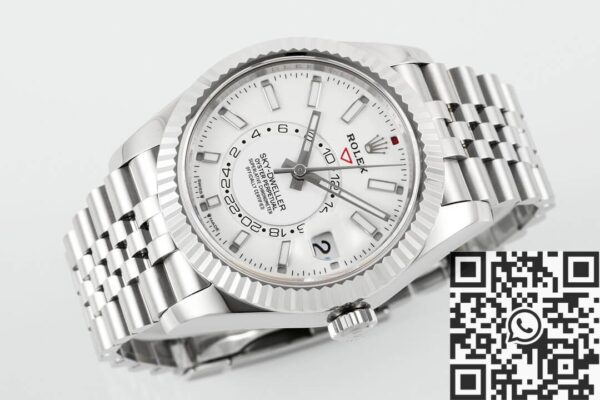 Rolex Sky Dweller Watch M336934-0004 White Dial ZF Factory