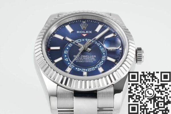 Sky Dweller Watch Replica Rolex M326934-0003 Dark Blue Dial