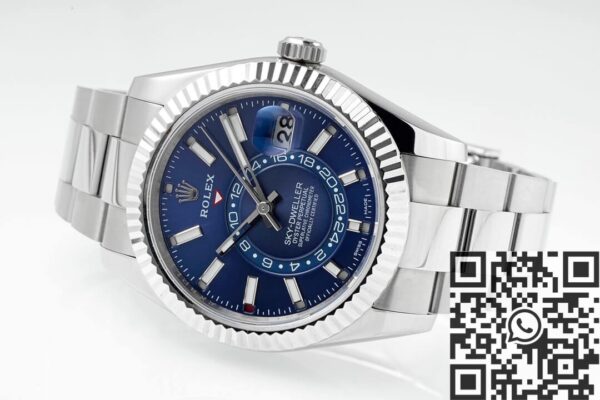 Sky Dweller Watch Replica Rolex M326934-0003 Dark Blue Dial