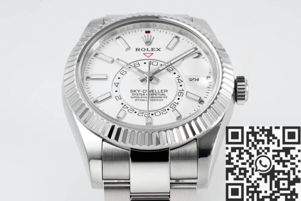 ZF Rolex Sky Dweller M326934-0001 White Dial Watch